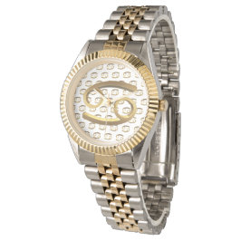 Astrologie Zodiac Signature Cancer Gold Symbol Ele Armbanduhr