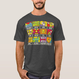 Astrologie Zodiac Signs Daten Vintag Style Ästhet T-Shirt