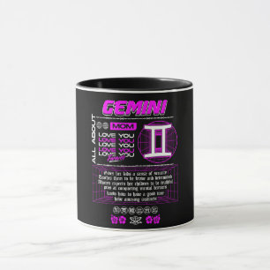 Astrologie/Zodiaka-Zeichen//Gemini Tasse