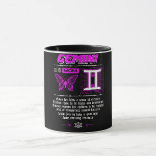 Astrologie/Zodiaka-Zeichen//Gemini Tasse
