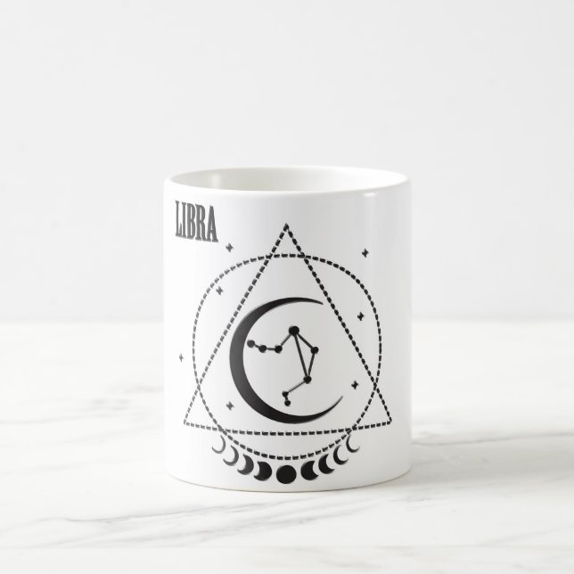 Astrologie/Zodiaka-Zeichen/Libra Kaffeetasse (Mittel)
