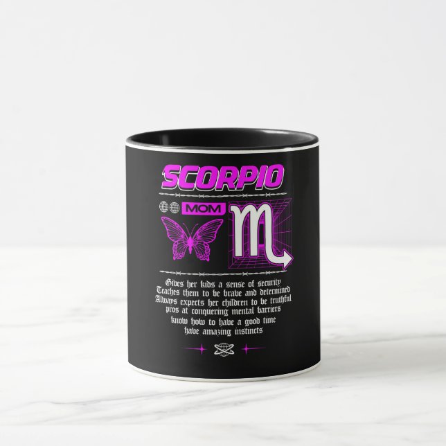 Astrologie/Zodiaka-Zeichen//Skorpio Tasse (Zentrum)