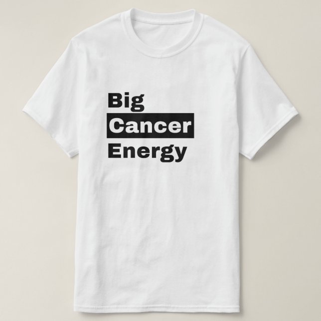 Astrologie Zodiakarzinom Geburtstag T-Shirt (Design vorne)