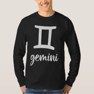Astrologie Zwillinge Tierkreiszeichen T-Shirt