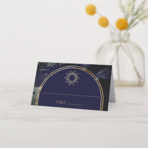 Astrologische Galaxie-Platzkarte Platzkarte