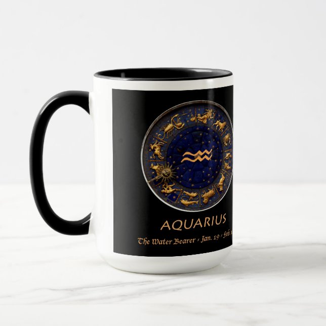 Astrologischer Tassen-Wassermann Pauls Whitehead Tasse (Links)