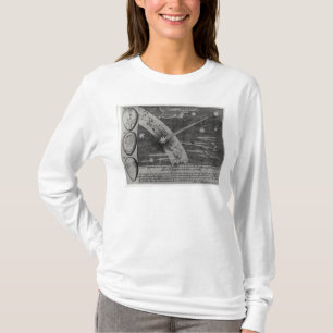 Astrologisches Diagramm des Kometen T-Shirt
