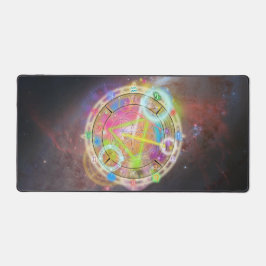 Astrologisches Diagramm Schreibtischunterlage