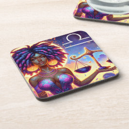 Astrologisches Horoskop Signalibra Getränkeuntersetzer