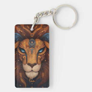 Astrologisches Lion individuell anpassbar Schlüsselanhänger