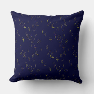Astrologisches Planetenmuster Kissen