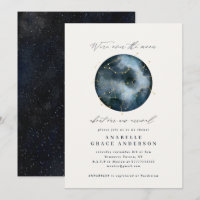 Astrologisches Skript Aquarellmond Sternzeichen