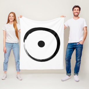 Astrologisches Sonnenzeichen - Zen-Kreis 1 des Bud Fleecedecke