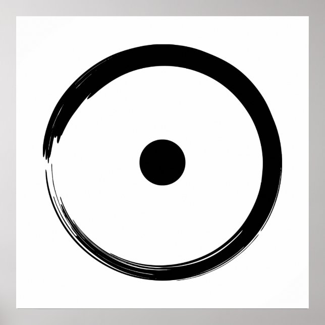 Astrologisches Sonnenzeichen - Zen-Kreis 1 des Bud Poster (Vorne)
