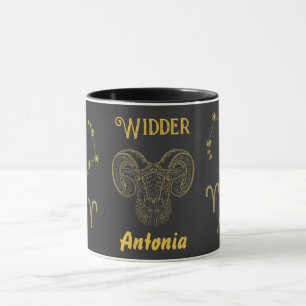 Astrologisches Sternzeichen Widder - Tasse