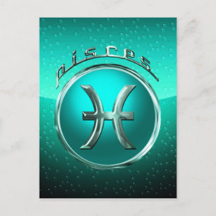 Astrologisches Zeichen Postkarte