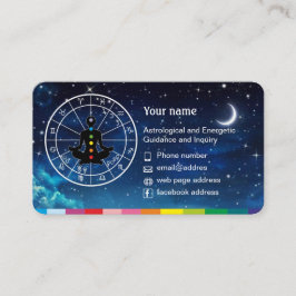 Astrology Business card Visitenkarte