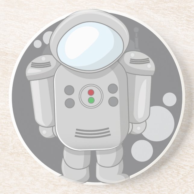 Astronaught - Mond Untersetzer (Vorne)