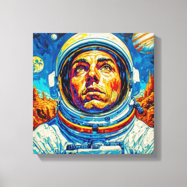 ASTRONAUT 10 LEINWANDDRUCK (Vorderseite)