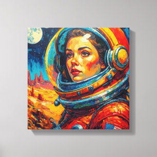 ASTRONAUT 17 LEINWANDDRUCK