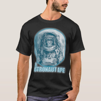 Astronaut-Affe Astronaut-Ape Schimpanzee Spac T-Shirt