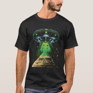 Astronaut Ägyptischer Außerirdischer Außerirdische T-Shirt