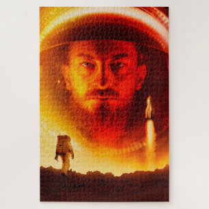 Astronaut allein auf Mars