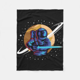 Astronaut Astro Knight Fleecedecke
