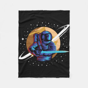 Astronaut Astro Knight Fleecedecke