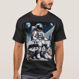 Astronaut auf dem Mond-Funny-Sprichwort T-Shirt