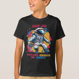 Astronaut Back-to-School "Future Genius in Orbit"  T-Shirt