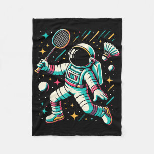 Astronaut Badmintonspieler Shuttle Sport  Fleecedecke