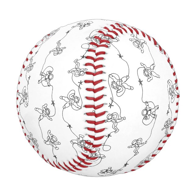 Astronaut Baseball (Schrägansicht)