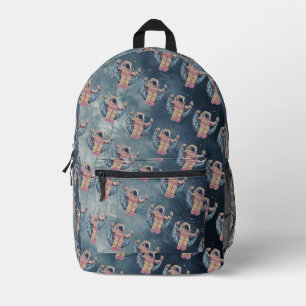 Astronaut Bedruckter Rucksack