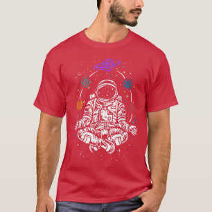 Astronaut Bitcoin Kryptowährung Geld Invest BTC T-Shirt