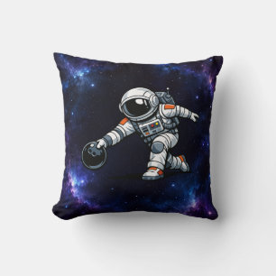 Astronaut Bowling Kissen