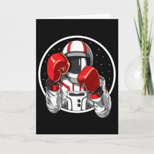 Astronaut-Boxen Muay Thai Boxer Kickboxen Martia Karte
