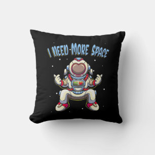 Astronaut braucht mehr Platz Kissen