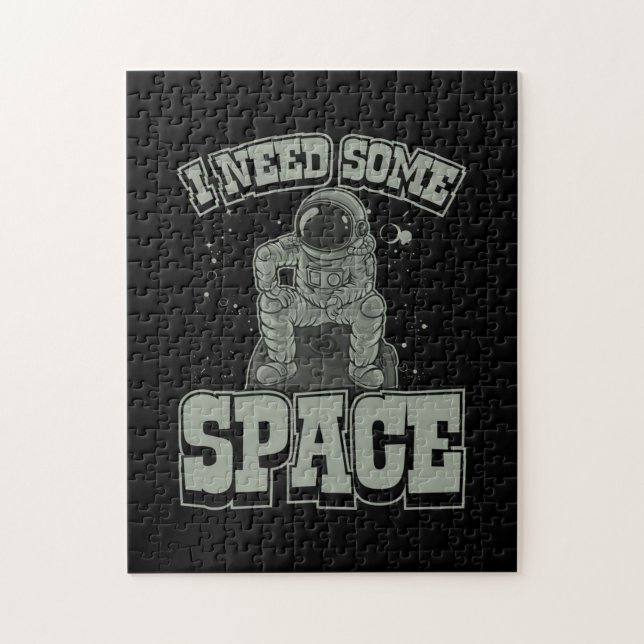 Astronaut braucht Platz (Vertikal)