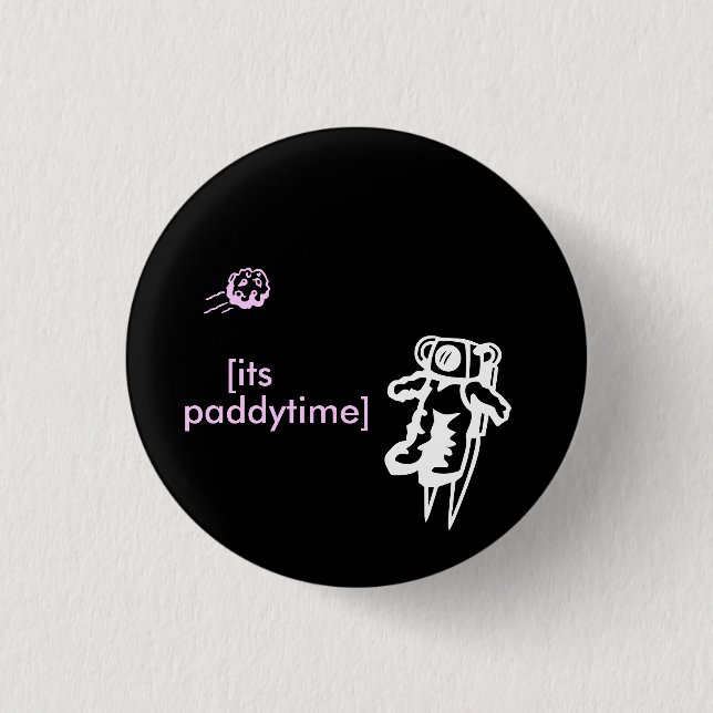 Astronaut Button (Vorderseite)