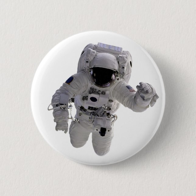 Astronaut Button (Vorderseite)