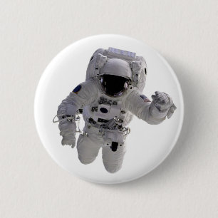 Astronaut Button