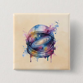 Astronaut Button