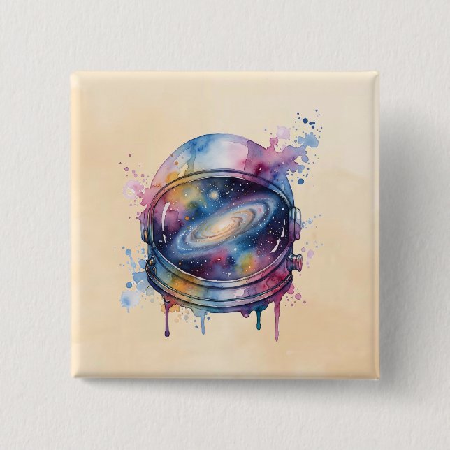 Astronaut Button (Vorderseite)