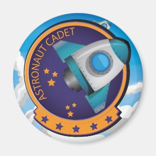 Astronaut Cadet Abzeichen Magnet