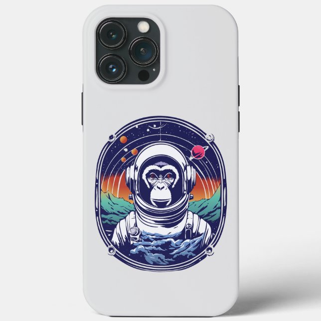 Astronaut Case-Mate iPhone Hülle (Rückseite)