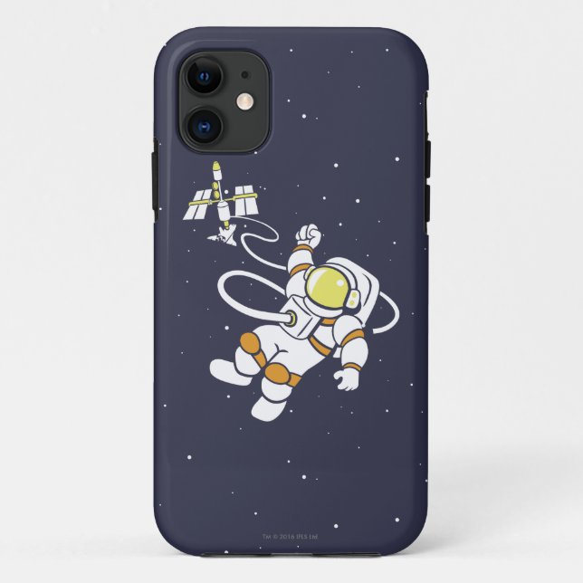 Astronaut Case-Mate iPhone Hülle (Rückseite)