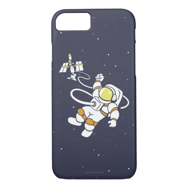 Astronaut Case-Mate iPhone Hülle (Rückseite)