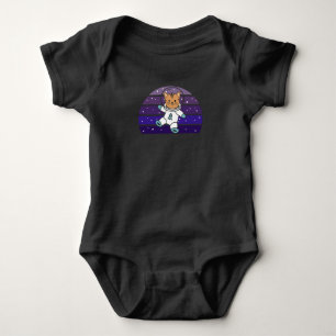Astronaut Cat Planet Earth Mars Space Baby Strampler