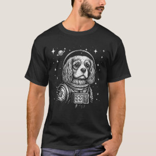Astronaut Cavalier King Charles Spaniel Weltraum-G T-Shirt